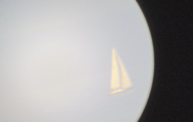 Boat as seen in Spotting Scope Mesh IP Camera