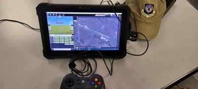 UGS GCS tablet & "game" controller